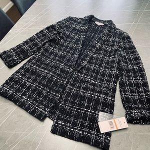 New Nanette Lepore Black/White Blazer Sz. S